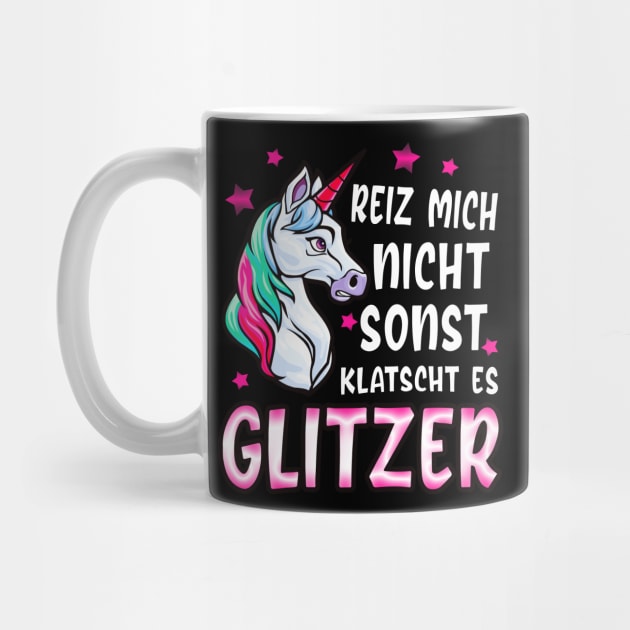 Reiz mich nicht Einhorn lustiges Frauen Geschenke by Foxxy Merch